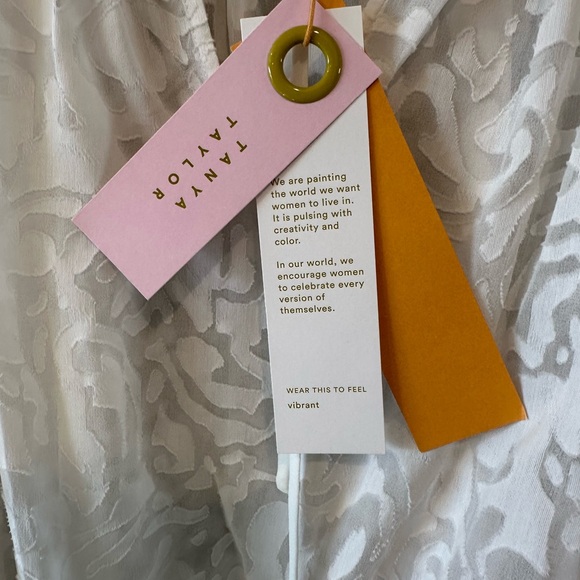 NWT Tanya Taylor Silk Blouse - Picture 6 of 7